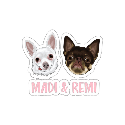 Madi & Remi sticker